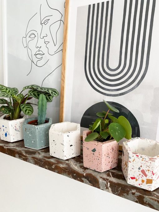 DIY Box - Terrazzo Planter FIORE  5,5cm - Image 5